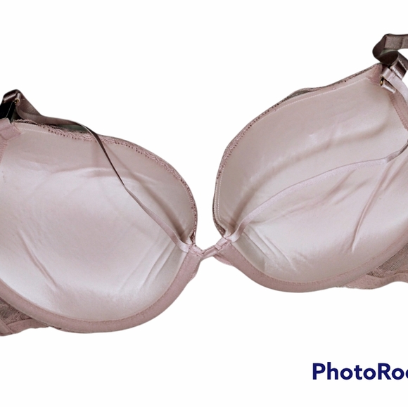 Victoria's Secret | Very Sexy Pink Lace Push Up Bra | 32DDD - Picture 3 of 6